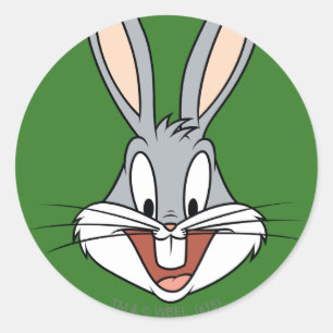 Sticker Rond BUGS BUNNY™ Smiling Face