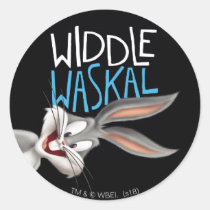 Sticker Rond BUGS BUNNY™- Widdle Waskal