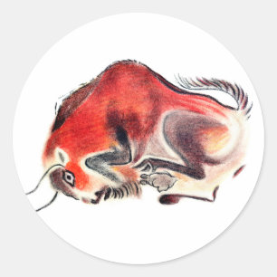 Sticker Rond Bull