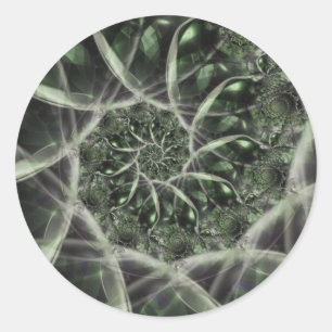 Sticker Rond Bulles de la faune