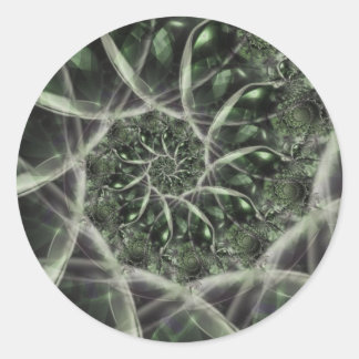 Sticker Rond Bulles de la faune