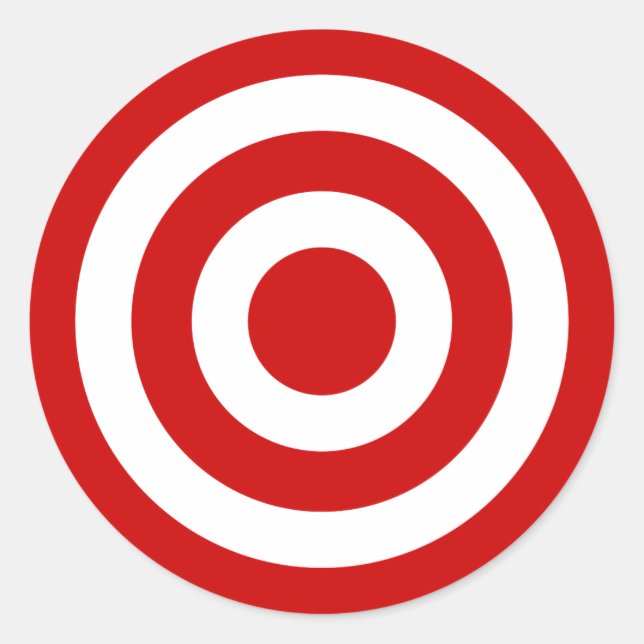 Sticker Rond Bull's_Eye (Devant)