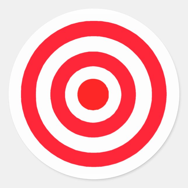Sticker Rond Bullseye (Devant)