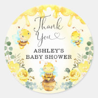 Bumble Bee Honey Pot Baby shower Floral Favoriser