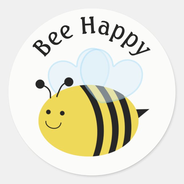 Sticker Rond Bumblebee (Devant)