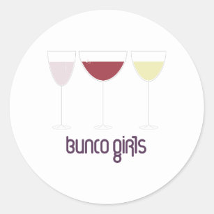 Sticker Rond Bunco Girls