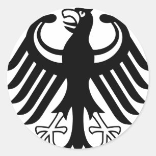 Sticker Rond Bundesadler