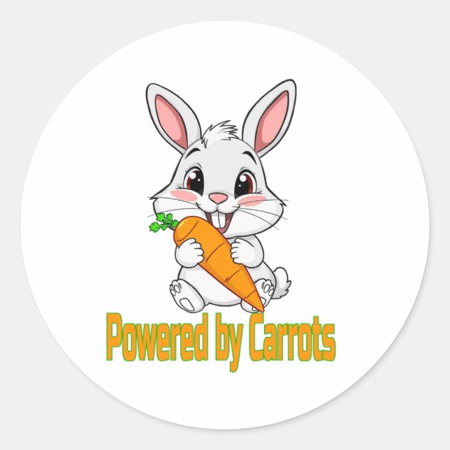 Sticker Rond Bunny Fuel  (Devant)