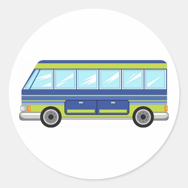 Sticker Rond Bus (Devant)