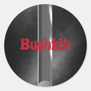 Sticker Rond Bushido