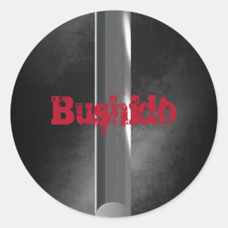 Sticker Rond Bushido