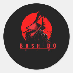 Sticker Rond Bushido