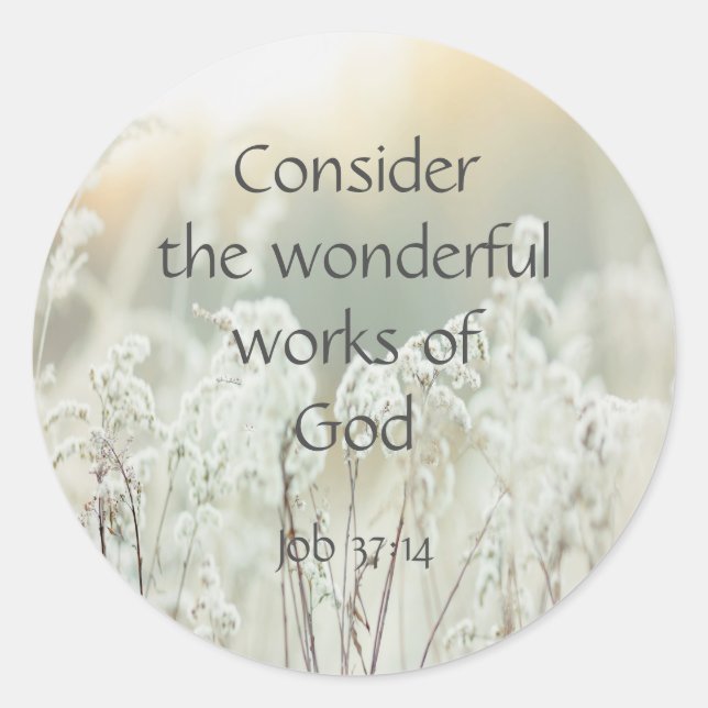 Sticker Rond Butterfly Inspirational Quote Garden Flowers Class (Devant)