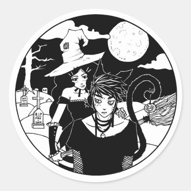 STICKER ROND BW14 (Devant)