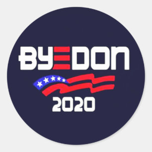 Sticker Rond ByeDon 2020