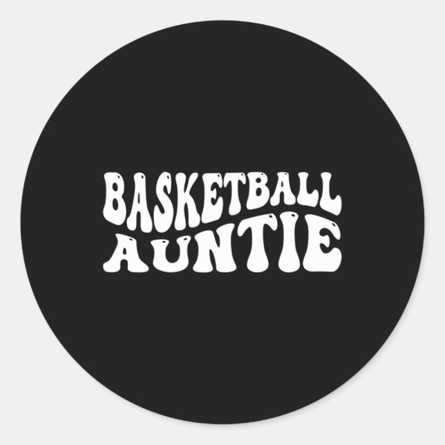 Sticker Rond Bysketbyll Aunt (Devant)