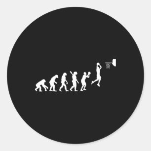 Sticker Rond Bysketbyll Joueur Bysketbyller évolution sportive