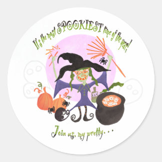 Sticker Rond "C’est le moment le plus SPOOKIEST de l’année!"