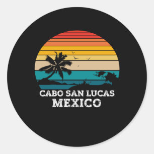 STICKER ROND CABO SAN LUCAS MEXICO