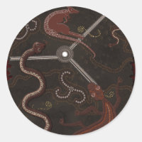 Cadeau d'art aborigène australien