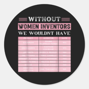 Sticker Rond Cadeau de la Saint-Galentin pour les femmes - chaq