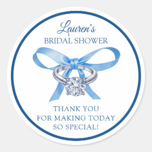 Sticker Rond Cadeau de Mariage Remerciement – Thème Quelque Cho