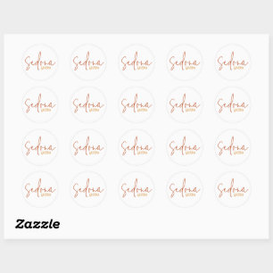 Sticker Rond Cadeau de voyage souvenir Sedona Arizona