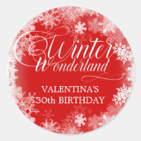 Cadeau flocon de neige pour un anniversaire de 30 