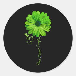 Sticker Rond Cadeau joli survivant de la famille de greffe de m