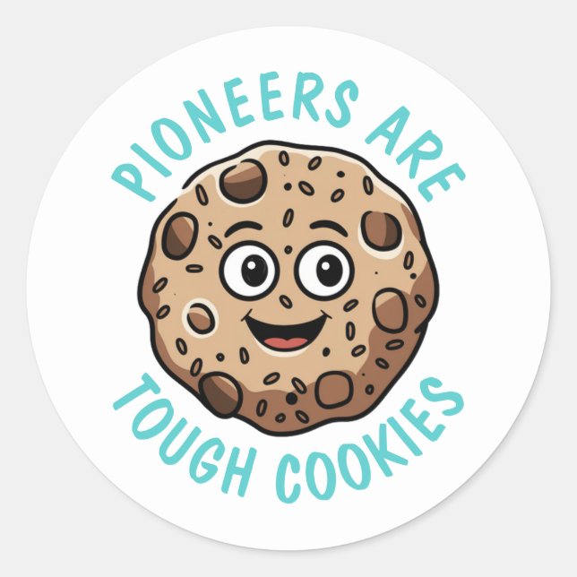 Sticker Rond Cadeau Pioneer | JW (Devant)