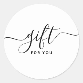 Sticker Rond Cadeau Pour Votre Entreprise