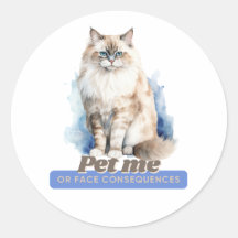 Cadeaux Comical Kitten pour Amoureux de les chats