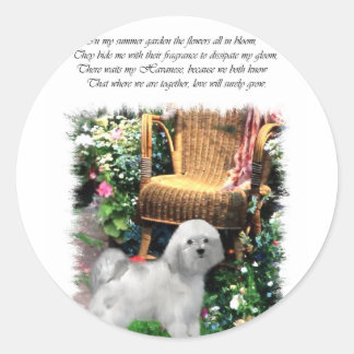 Sticker Rond Cadeaux d'art Havanais