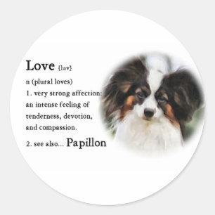 Sticker Rond Cadeaux d'art Papillon