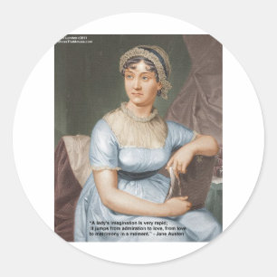 Sticker Rond Cadeaux de citation d'amour/d'amitié/baume d'amour