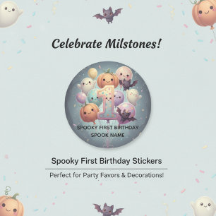 Sticker Rond Cadeaux de fête d'anniversaire personnalisés effra