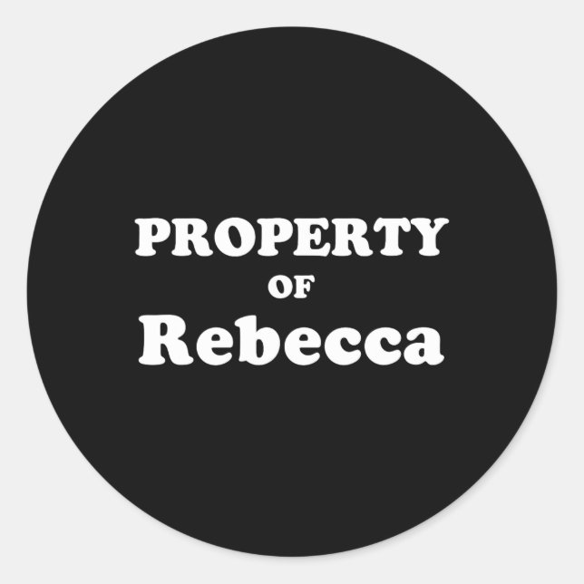 Sticker Rond Cadeaux Drôles de Célibataire pour le Marié Propri (Devant)