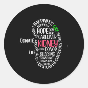 Sticker Rond Cadeaux du mois de sensibilisation aux maladies du