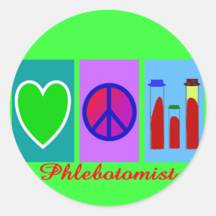 Sticker Rond Cadeaux Phlebotomistes
