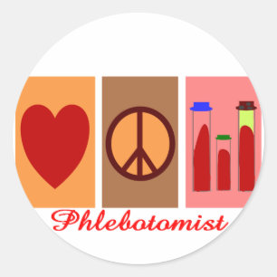 Sticker Rond Cadeaux Phlebotomistes