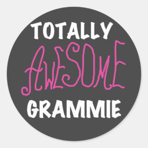 Sticker Rond Cadeaux roses totalement impressionnants de