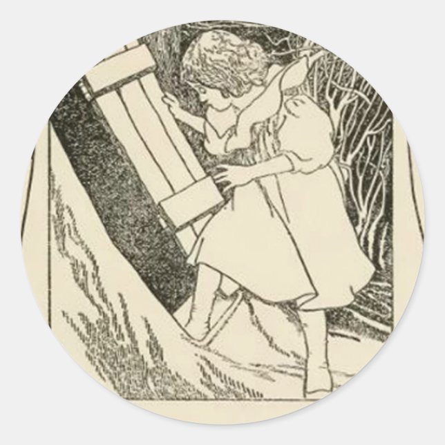 Sticker Rond Cadre8 (Devant)