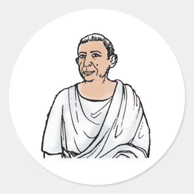 Sticker Rond Caecilius (Devant)