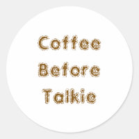Café avant Talkie