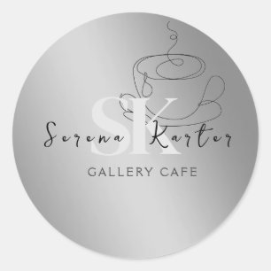 Sticker Rond Café Café Café Café Café Café Restaurant Café