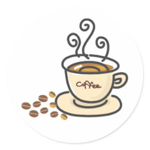 Café chaud Mug & Coffee Beans