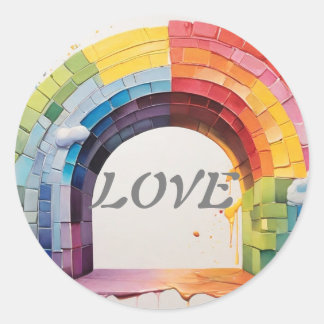 Sticker Rond Calcomanía