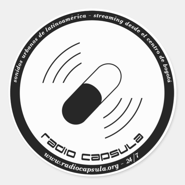 Sticker Rond Calcomanias de RC (Devant)