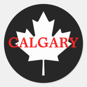 Sticker Rond Calgary