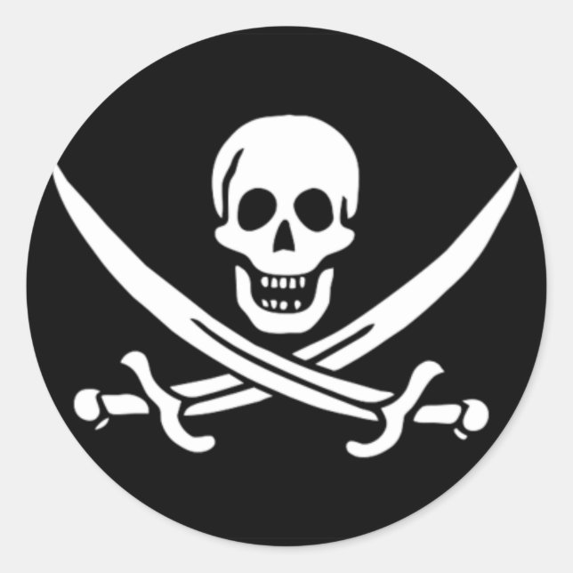 Sticker Rond Calico Jack (Devant)